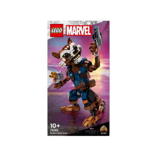 LEGO Marvel - Rocket & Baby Groot ryhmässä LELUT / LEGO @ Spelexperten (76282)