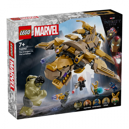LEGO Marvel - Avengers vastaan Leviathan ryhmässä LELUT / LEGO @ Spelexperten (76290)