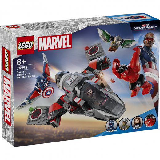 LEGO Marvel – Captain America vastaan Red Hulk ryhmässä LELUT / LEGO @ Spelexperten (76292)