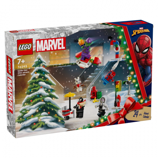 Spider-Man 2024 adventtikalenteri ryhmässä LELUT / LEGO / LEGO Adventtikalenteri @ Spelexperten (76293)