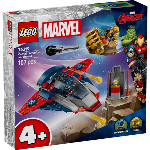 LEGO Marvel - Captain America vastaan Thanos ryhmässä LELUT / LEGO @ Spelexperten (76319)