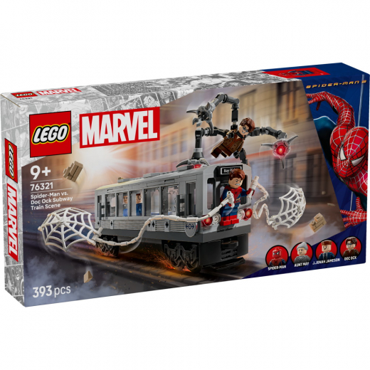 LEGO Marvel - Spider-Man vastaan Doc Ock – Taistelu junassa ryhmässä LELUT / LEGO @ Spelexperten (76321)