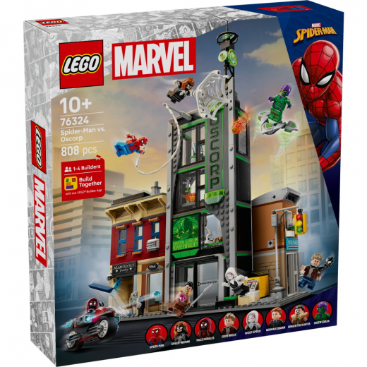 LEGO Marvel - Spider-Man vastaan Oscorp ryhmässä LELUT @ Spelexperten (76324)