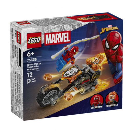 LEGO Marvel - Spider-Man Aastaan Aaveajajan Moottoripyörä ryhmässä LELUT / LEGO / LEGO Marvel @ Spelexperten (76335)