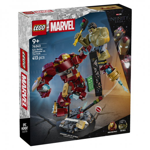 LEGO Marvel - Eeppinen Taistelu: Hulkbuster Vastaan Hulk ryhmässä LELUT / LEGO / LEGO Marvel @ Spelexperten (76343)