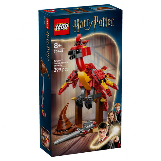 LEGO Harry Potter - Fawkes Dumbledoren feenikslintu ryhmässä LELUT / LEGO / LEGO Harry Potter @ Spelexperten (76448)