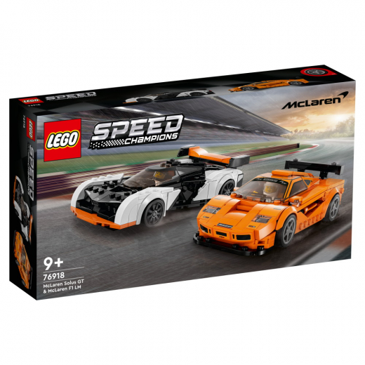 LEGO Speed Champions - McLaren Solus GT & McLaren F1 LM ryhmässä LELUT / LEGO @ Spelexperten (76918)