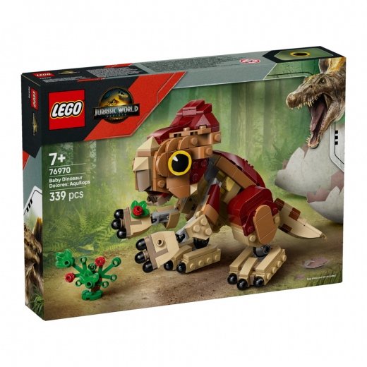 LEGO Jurassic World - Dinovauva Dolores Aquilops ryhmässä LELUT / LEGO / LEGO Jurassic World @ Spelexperten (76970)