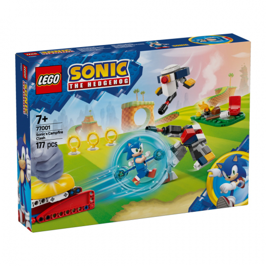 LEGO Sonic - Sonic ja yhteenotto nuotiolla ryhmässä LELUT / LEGO / LEGO Sonic @ Spelexperten (77001)