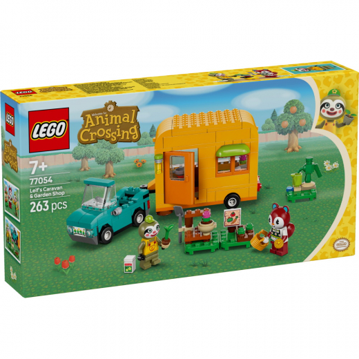 LEGO Animal Crossing - Leif, asuntovaunu ja puutarhakauppa ryhmässä LELUT / LEGO @ Spelexperten (77054)