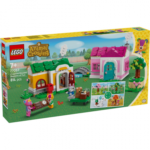 LEGO Animal Crossing - Luovat talot: Hauskat vuodenajat ryhmässä LELUT / LEGO @ Spelexperten (77057)