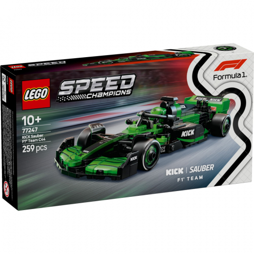 LEGO Speed Champions - KICK Sauber F1 Team C44 kilpa-auto ryhmässä LELUT / LEGO @ Spelexperten (77247)