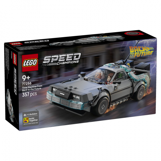 LEGO Speed Champions - Aikakone Paluu Tulevaisuuteen ‑Elokuvasta ryhmässä LELUT / LEGO / LEGO Speed Champions @ Spelexperten (77256)