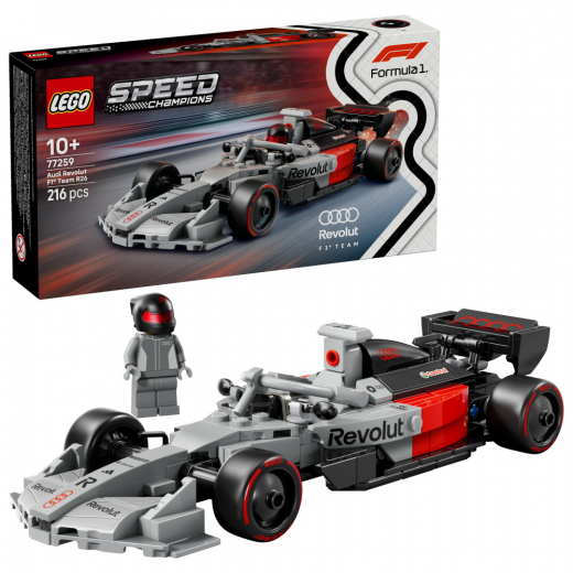 LEGO Speed Champions -  Audi Revolut F1 Team R26 ‑kilpa-auto ryhmässä LELUT / LEGO / LEGO Speed Champions @ Spelexperten (77259)