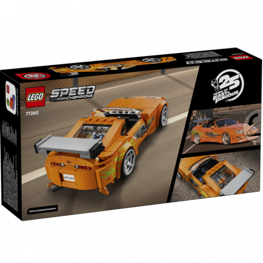 LEGO Speed Champions - Fast & Furious Toyota Supra MK4 ryhmässä LELUT / LEGO / LEGO Speed Champions @ Spelexperten (77260)