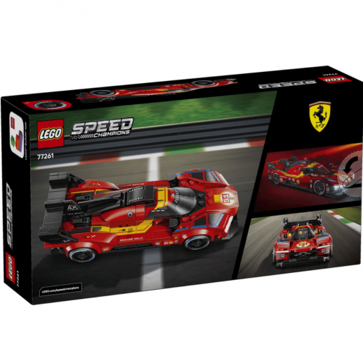 LEGO Speed Champions - Ferrari 499P ryhmässä LELUT / LEGO / LEGO Speed Champions @ Spelexperten (77261)