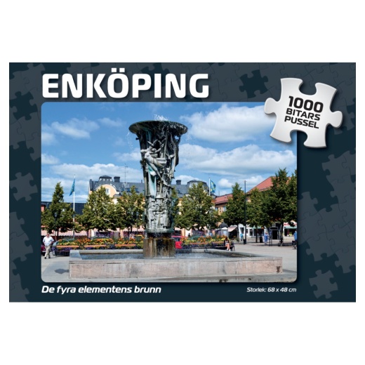 Palapeli: Enköping De fyra elementens brunn 1000 Palaa ryhmässä PALAPELIT / 1000 palaa @ Spelexperten (7845)