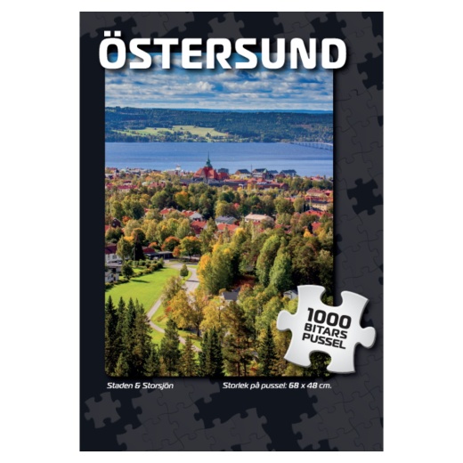 Palapeli: Östersund Staden & Storsjön 1000 Palaa ryhmässä PALAPELIT / 1000 palaa @ Spelexperten (7862)