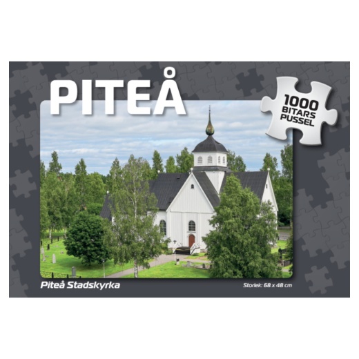 Palapeli: Piteå Stadskyrka 1000 Palaa ryhmässä PALAPELIT / 1000 palaa @ Spelexperten (7874)