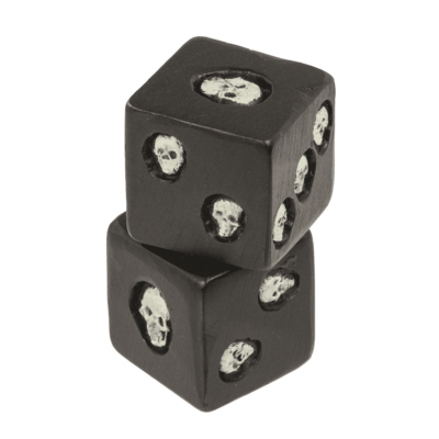 Skull Dice D6 Neon ryhmässä SEURAPELIT / Tarvikkeet / Nopat ja tarvikkeet @ Spelexperten (788127)