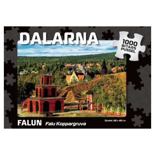 Palapeli: Falun Falu Koppargruva 1000 Palaa ryhmässä PALAPELIT / 1000 palaa @ Spelexperten (7902)