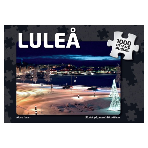 Palapeli: Luleå Norra hamn 1000 Palaa ryhmässä PALAPELIT / 1000 palaa @ Spelexperten (7961)