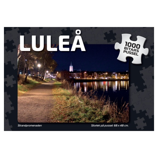 Palapeli: Luleå Strandpromenaden 1000 Palaa ryhmässä PALAPELIT / 1000 palaa @ Spelexperten (7964)