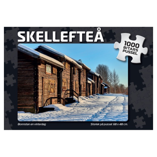 Palapeli: Skellefteå Bonnstan en vinterdag 1000 Palaa ryhmässä PALAPELIT / 1000 palaa @ Spelexperten (7973)