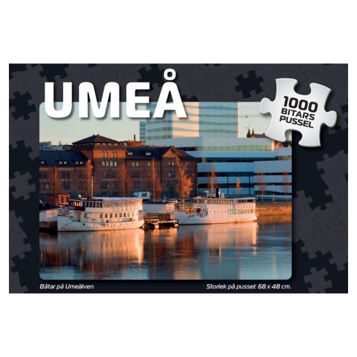 Palapeli: Umeå Båtar på Umeälven 1000 Palaa ryhmässä PALAPELIT @ Spelexperten (7977)