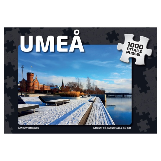 Palapeli: Umeå vinterpark 1000 Palaa ryhmässä PALAPELIT / 1000 palaa @ Spelexperten (7979)