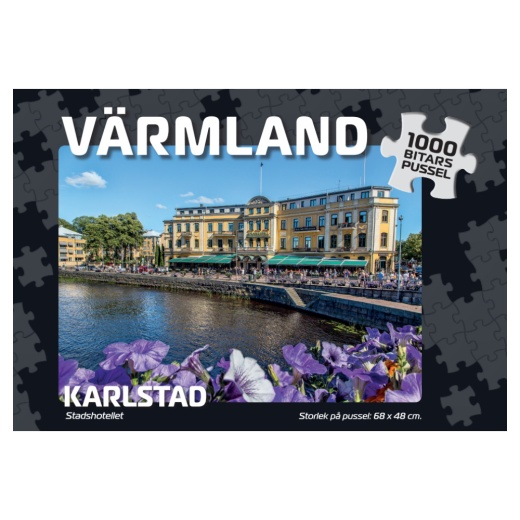 Palapeli: Karlstad Stadshotellet 1000 Palaa ryhmässä PALAPELIT / 1000 palaa @ Spelexperten (7990P)