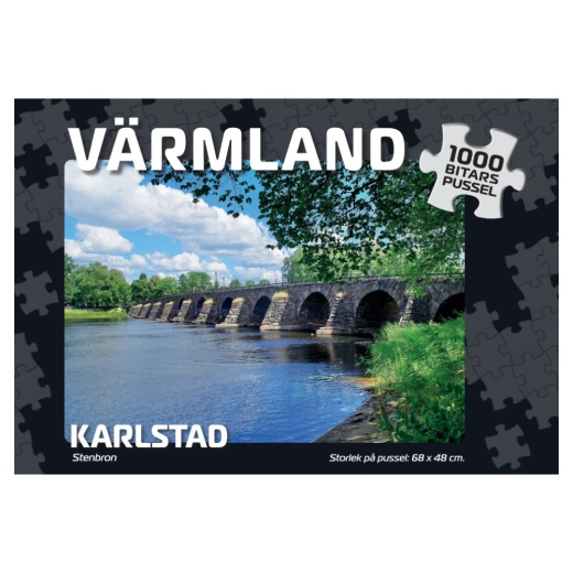 Palapeli: Karlstad Stenbron 1000 Palaa ryhmässä PALAPELIT / 1000 palaa @ Spelexperten (7992)