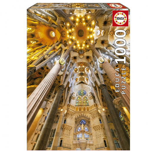 Educa: Sagrada Familia 1000 palaa ryhmässä PALAPELIT / 1000 palaa @ Spelexperten (80-19614)