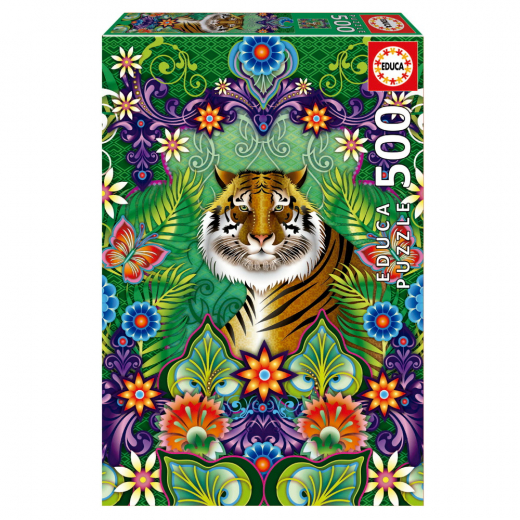 Educa: Bengal Tiger 500 Palaa ryhmässä PALAPELIT / < 750 palaa @ Spelexperten (80-19912)