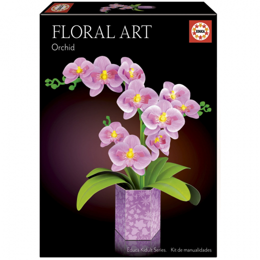Educa Floral Art Orchid ryhmässä PALAPELIT / Mallirakennus @ Spelexperten (80-20135)