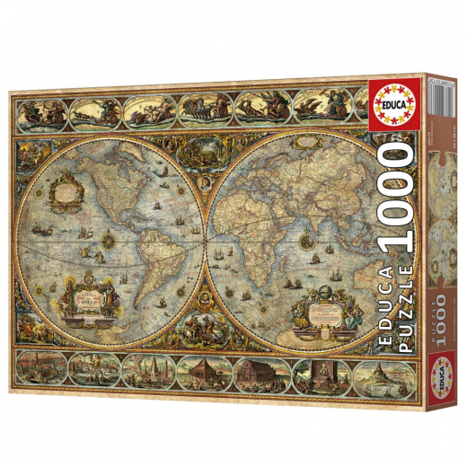 Educa: Orbis Terrarum 1000 Palaa ryhmässä PALAPELIT / 1000 palaa @ Spelexperten (80-20173)