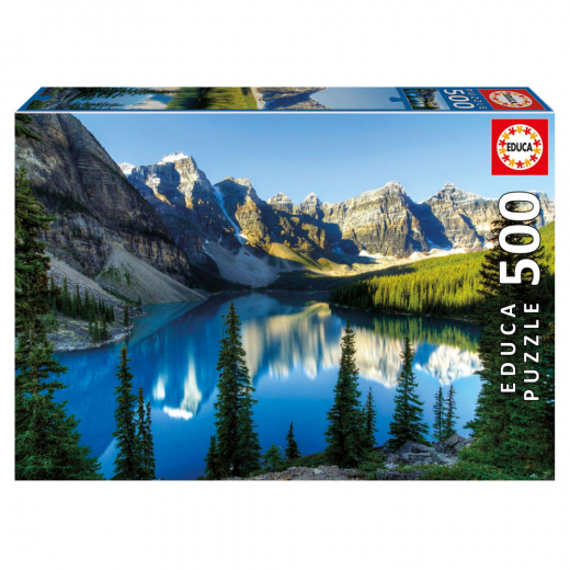 Educa: Lake In Alberta 500 Palaa ryhmässä PALAPELIT / < 750 palaa @ Spelexperten (80-20281)