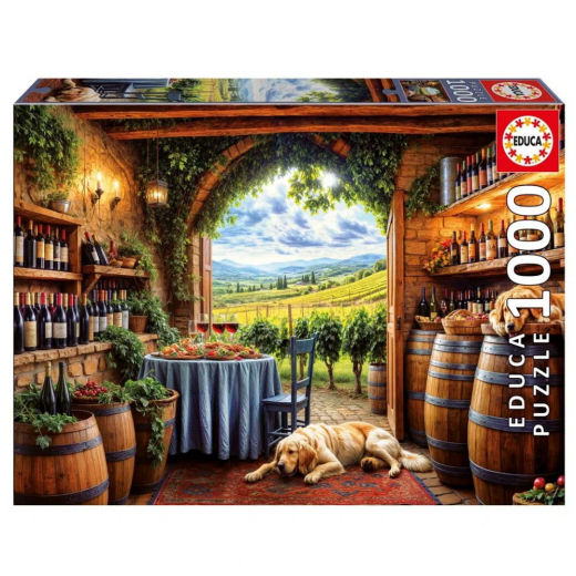 Educa: Canes et Vinum 1000 Palaa ryhmässä PALAPELIT / 1000 palaa @ Spelexperten (80-20292)