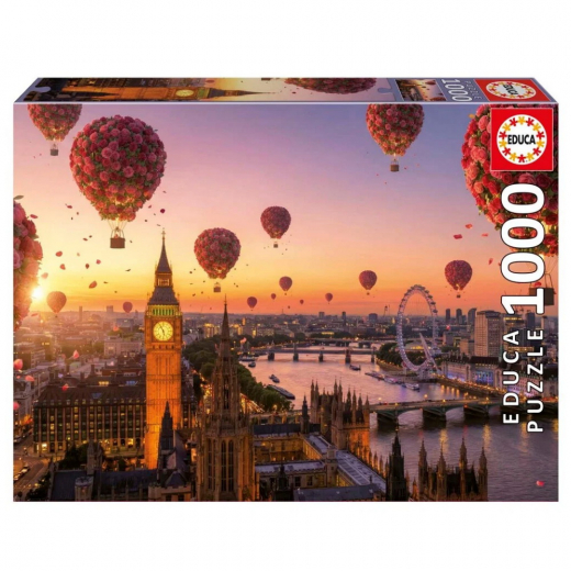 Educa Palapeli: London in bloom 1000 Palaa ryhmässä PALAPELIT / 1000 palaa @ Spelexperten (80-20565)