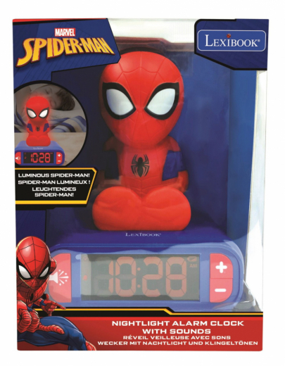 Alarm clock - SpiderMan ryhmässä LELUT / Hauskoja gempaimia / Ääni & valo @ Spelexperten (80105)