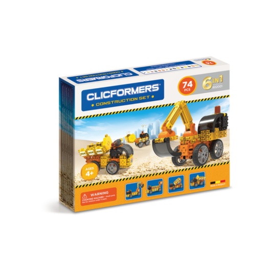 Clicformers - Construction Set - 74 osaa ryhmässä LELUT / Rakennuspalikat / Clics @ Spelexperten (802001)