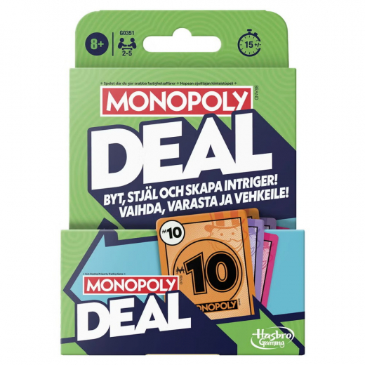 Monopoly Deal (FI) ryhmässä UUTUUDET @ Spelexperten (803127)