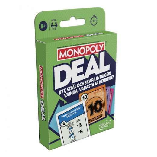 Monopoly Deal (FI) ryhmässä SEURAPELIT / Korttipelit @ Spelexperten (803127)