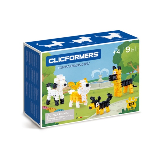 Clicformers - Puppy Friends Set - 123 osaa ryhmässä  @ Spelexperten (806004)