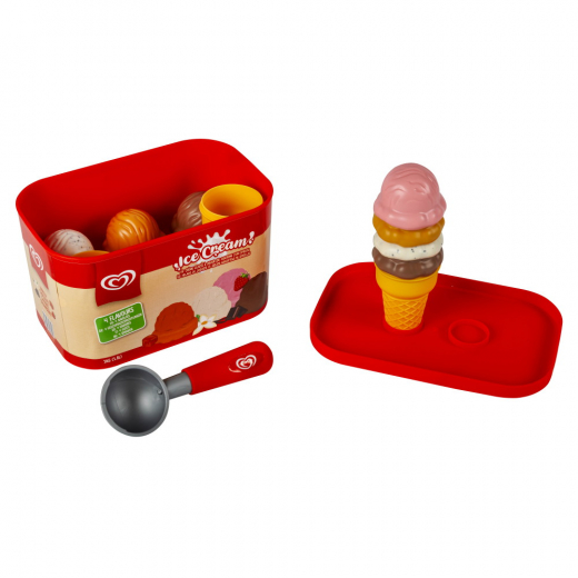 GB Glace Ice Cream Scoop Playset - Jäätelökuppi-leikkisetti ryhmässä LELUT / Roolipeli / Lelukeittiö @ Spelexperten (81026000)