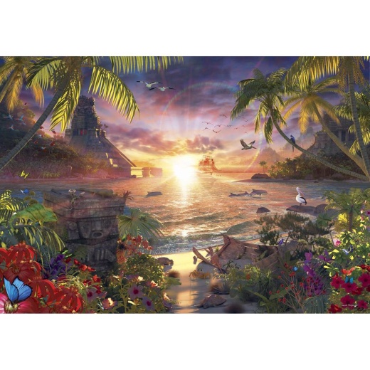 Ravensburger : Paradise Sunset 18000 palaa ryhmässä PALAPELIT / 2000 palaa > @ Spelexperten (8178247)