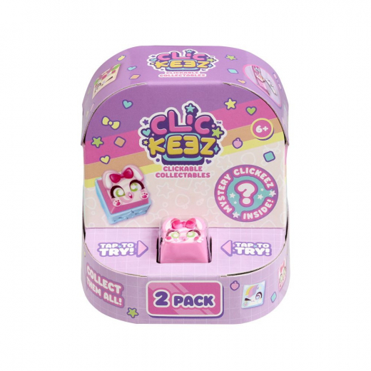 Clickeez Clickable Collectibles 2-Pack ryhmässä LELUT / Fidgets @ Spelexperten (82025027)