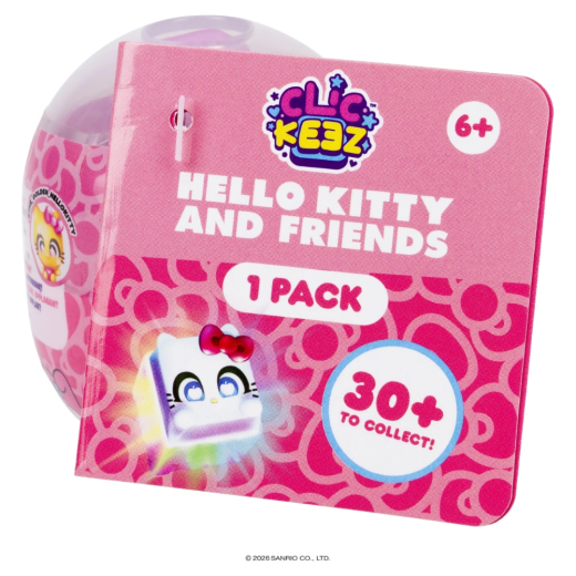 Clickeez Hello Kitty & Friends 1-pack ryhmässä LELUT @ Spelexperten (82026010)