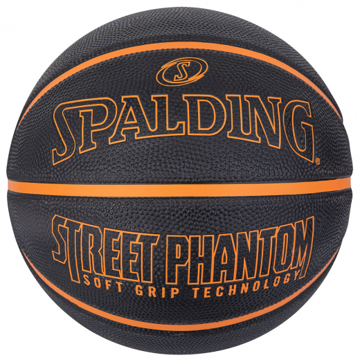 Spalding Street Phantom Black/Orange Basketball sz 7 ryhmässä ULKOPELIT / Koripallo @ Spelexperten (84383Z)