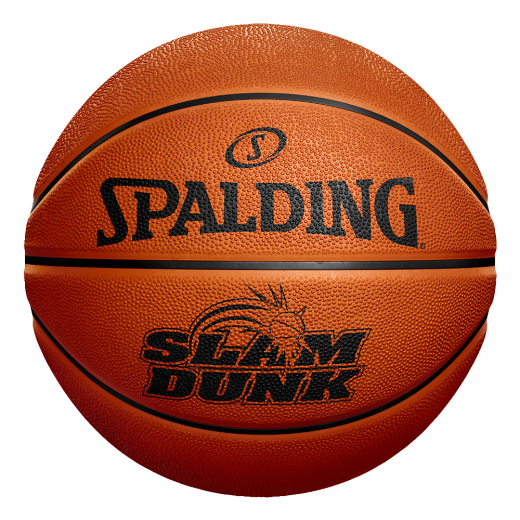 Spalding Slam Dunk Rubber Basketball sz 5 ryhmässä ULKOPELIT / Koripallo @ Spelexperten (84584Z)